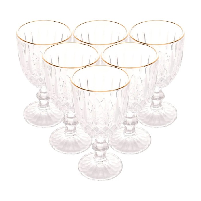 Conjunto de Taças de Vidro 345mL 6 Peças Greek Wolff