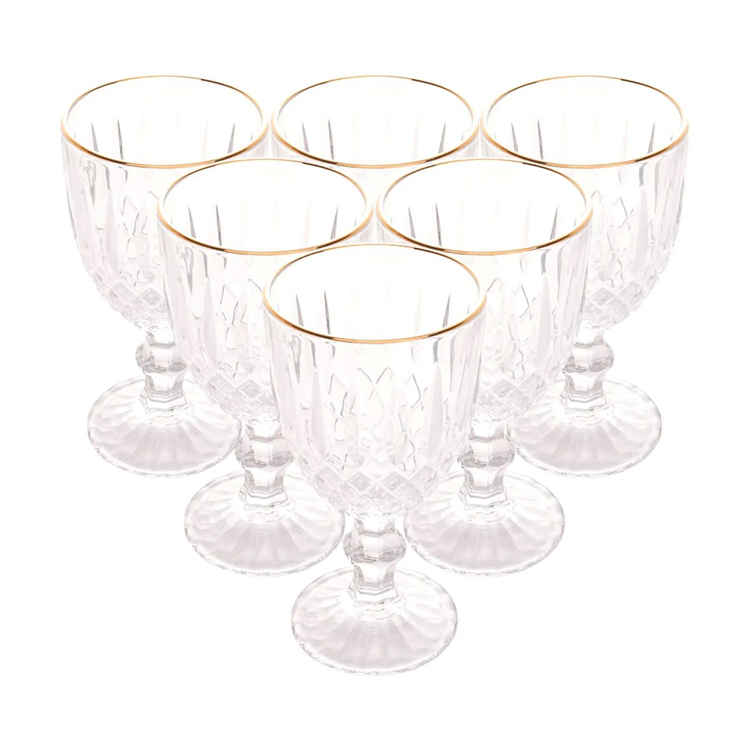 Conjunto de Taças de Vidro 345mL 6 Peças Greek Wolff