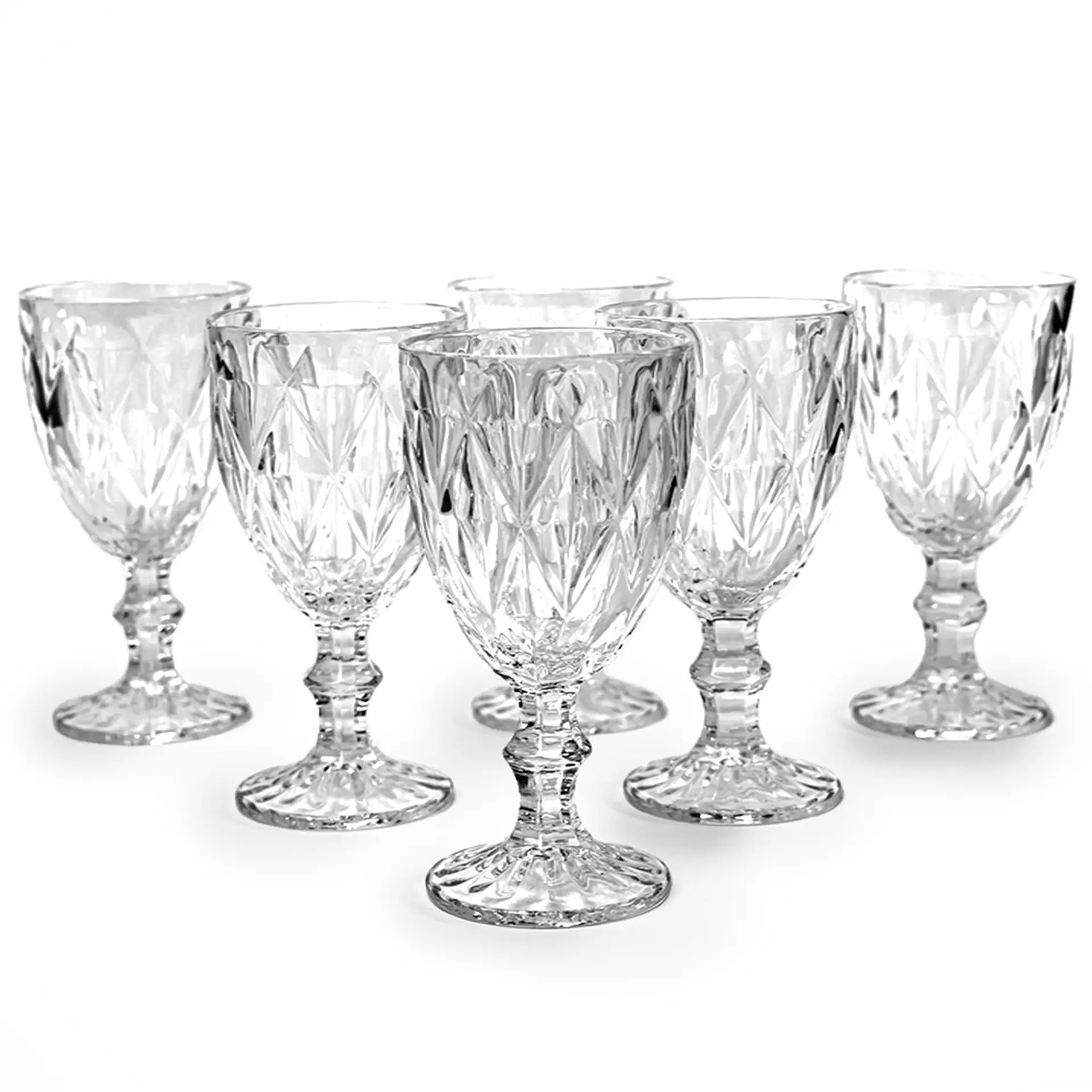 Conjunto de Taças 325ml 6 Peças Elegance Mark Blank